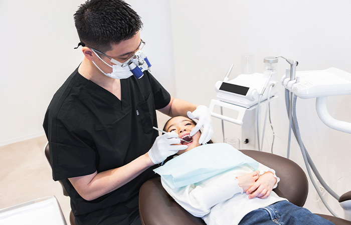 口腔内のチェック