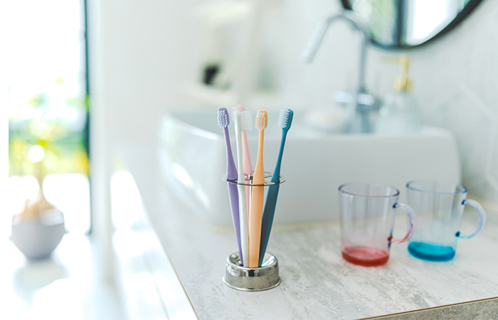 月イチで「歯ブラシ交換デー」を設けましょう