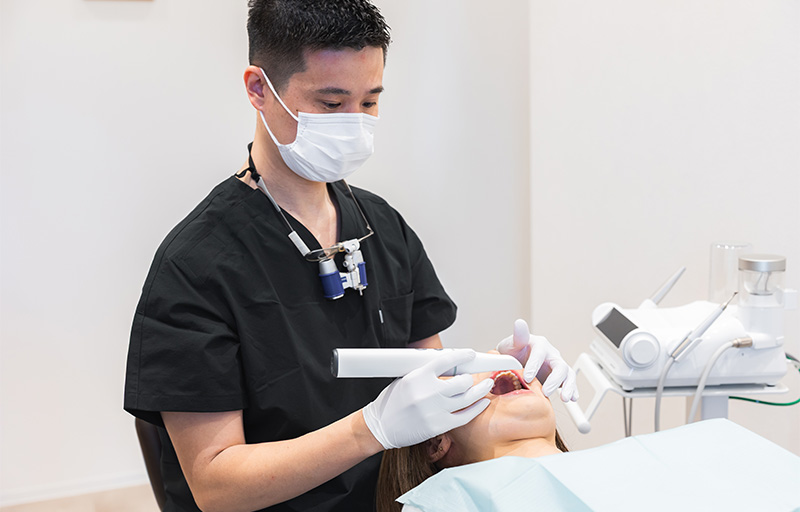 痛みや不快感に配慮した、やさしい診療